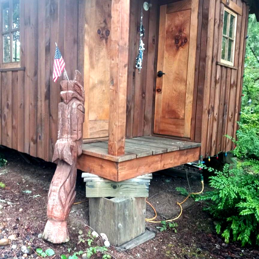 ANDERSON ISLAND CABIN MOVE