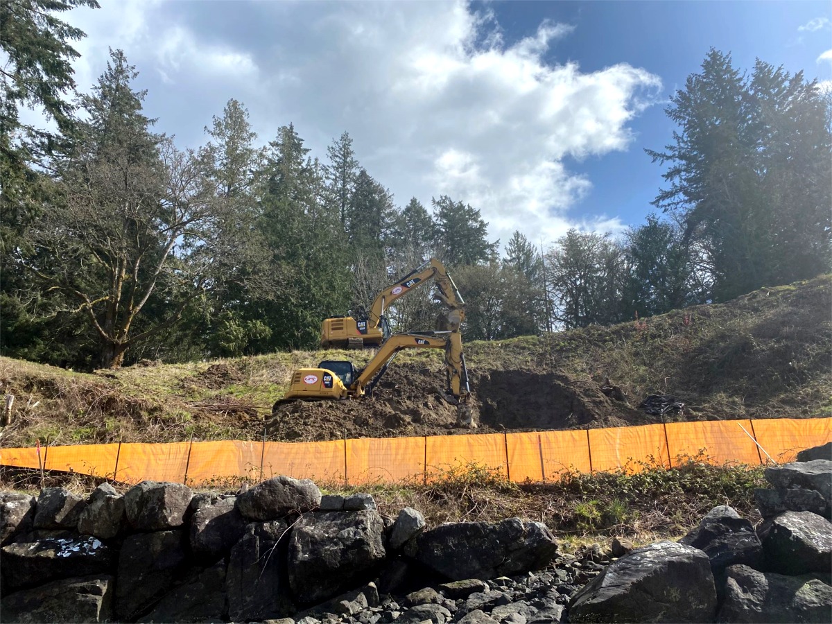 GEO TECHNICAL EMBANKMENT REBUILD