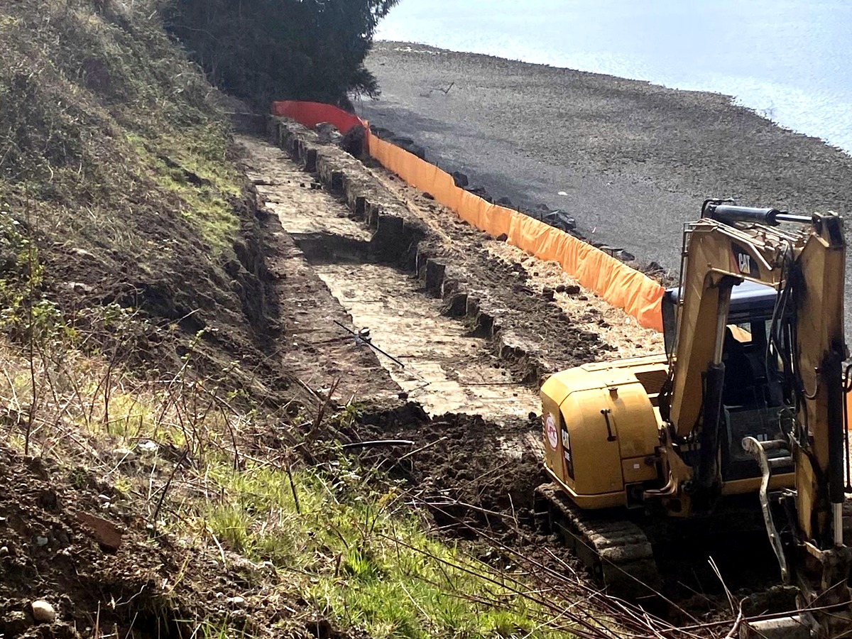GEO TECHNICAL EMBANKMENT REBUILD